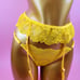 Yellow lingerie set