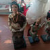 Vintage 3 piece oriental dolls