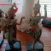 Vintage 3 piece oriental dolls
