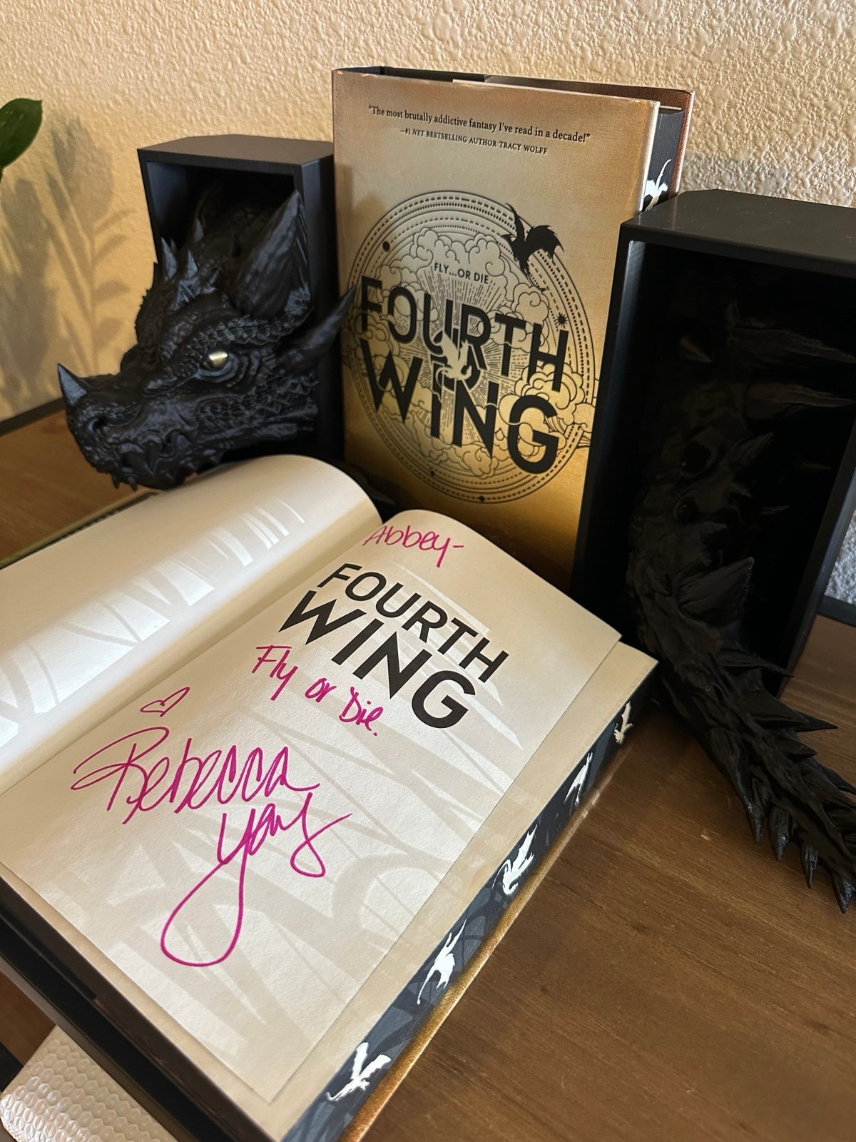 Fourth Wing First Edition SIGNED