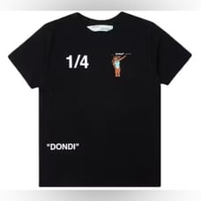 NEW-OFF-WHITE- Dondi White Woman T-shirt- Size XS