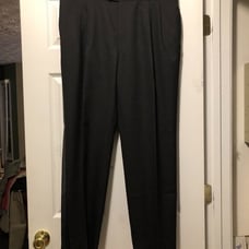 Jos.a.bank men's black 100%wool TUXEDO PANTS SIZE: 38/31