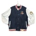 Sanrio Hello Kitty Kawaii Mart Denim Varsity Jacket Size XL BoxLunch Exclusive