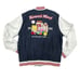 Sanrio Hello Kitty Kawaii Mart Denim Varsity Jacket Size XL BoxLunch Exclusive