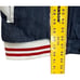 Sanrio Hello Kitty Kawaii Mart Denim Varsity Jacket Size XL BoxLunch Exclusive
