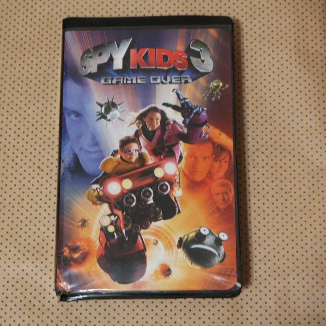 Spy Kids 3 Game Over VHS