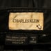 Vintage 90's Women's Black Leather High Waisted Tapered Mom Jeans | Size 14