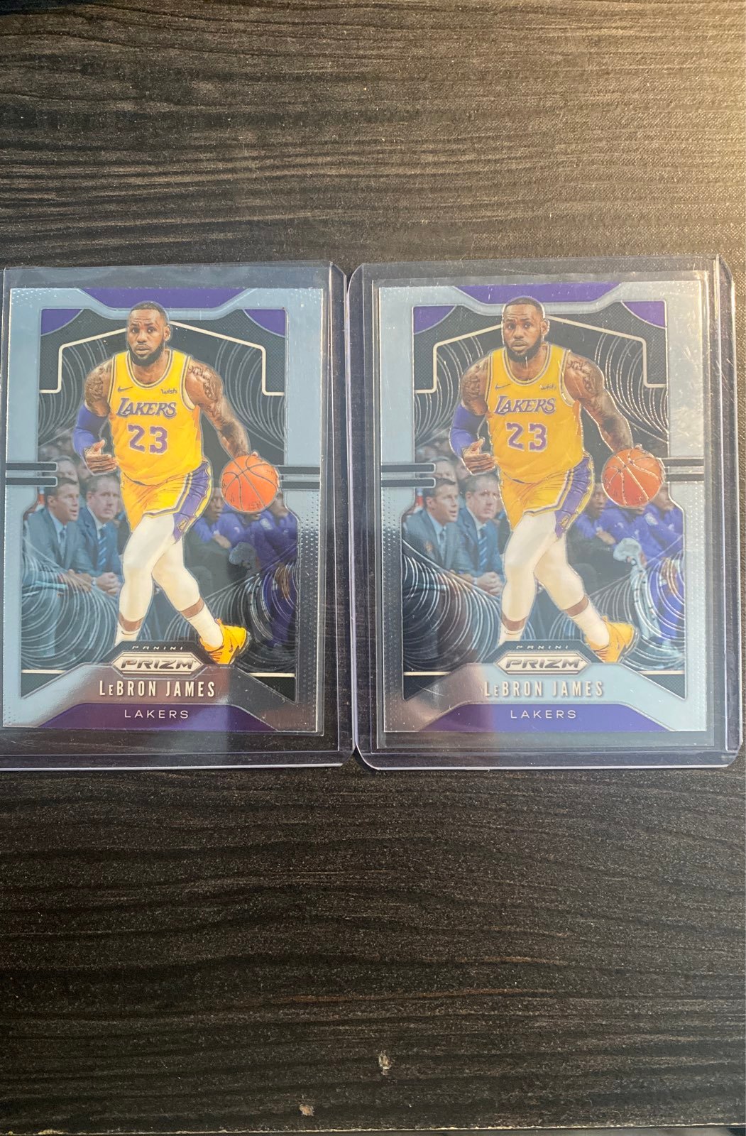 Lebron James prizm NO. 129