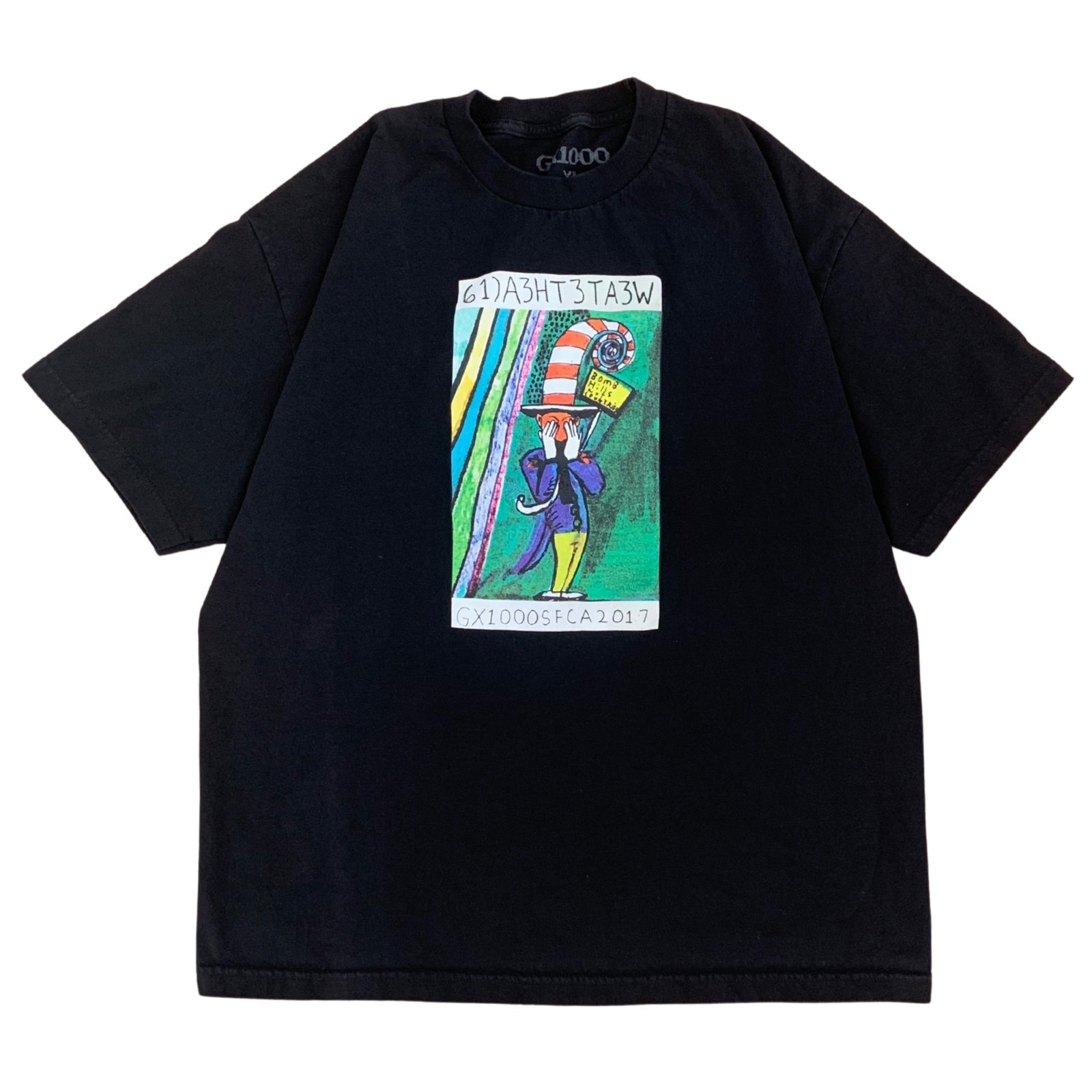 GX1000 lsdworldpeace x Joe Roberts 2017 ‘Bomb Hills Not Countries’ Tee XL