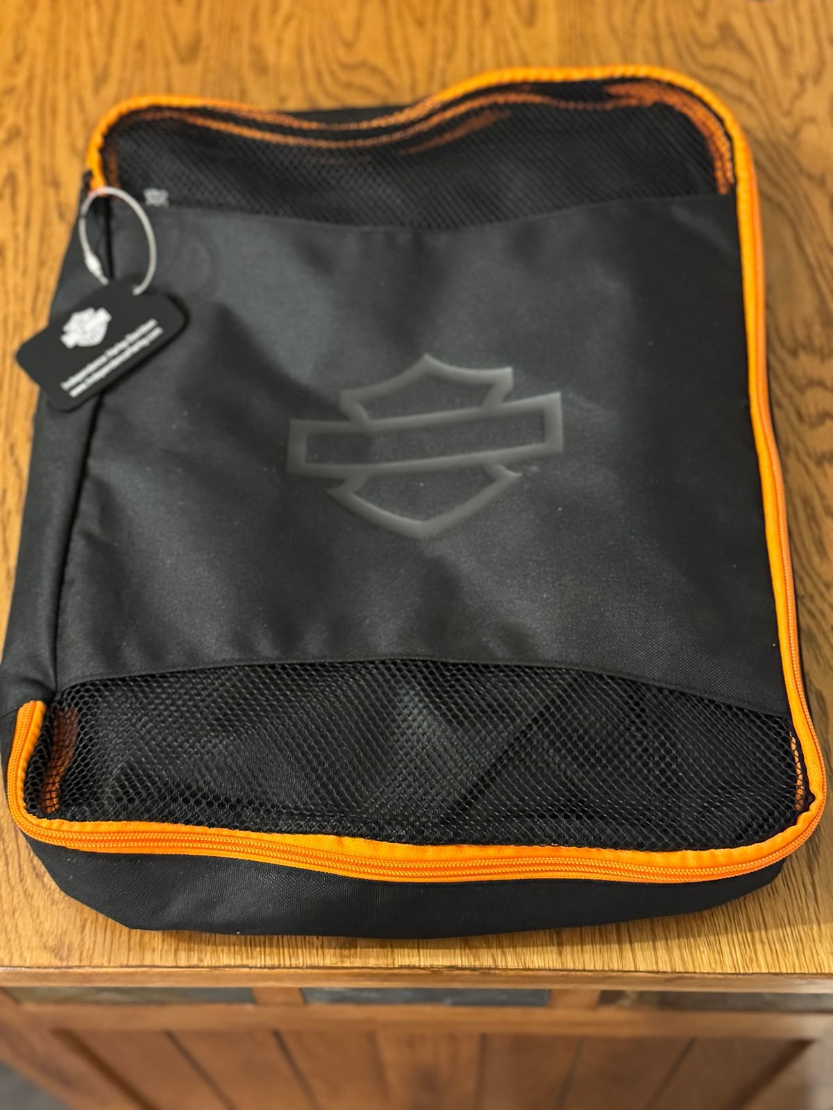 HARLEY DAVIDSON BRAND~Black (5) Bag Multi-Size Collection (BRAND NEW WITH TAGS)