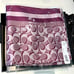NWT Coach Outlet Signature Print Silk Square Scarf