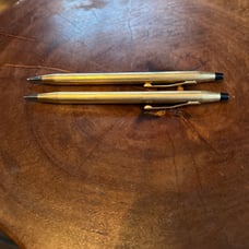 VINTAGE 12 KT GF CROSS PEN & PENCIL SET