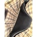LEVENGER BROWN PEBBLED LEATHER MULTI USE CARRY BAG ORGANIZER W/ IPAD SLEEVE 12