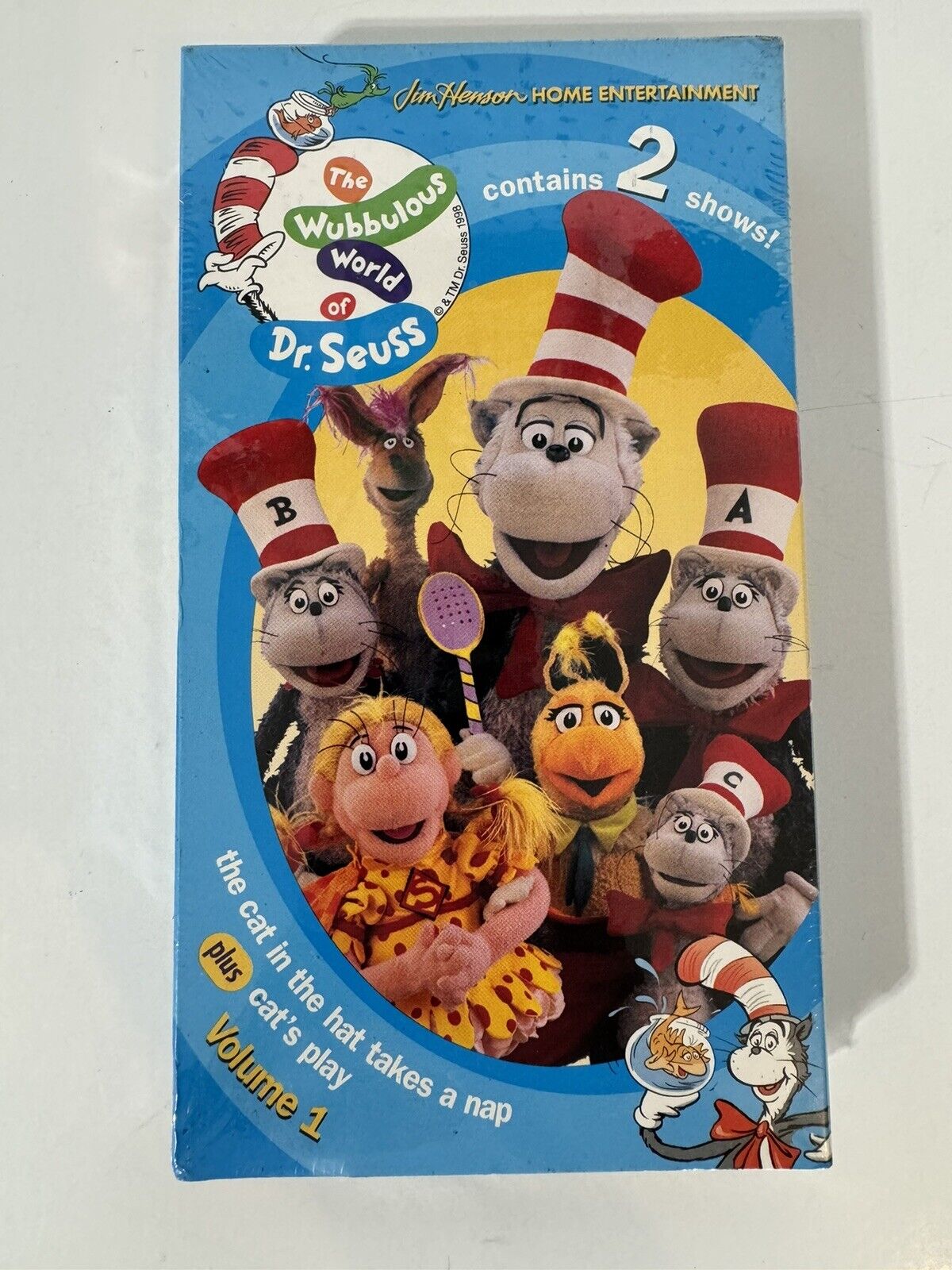 The Wubbulous World of Dr. Seuss - Volume 1 (VHS, 1999) NEW SEALED RARE OOP