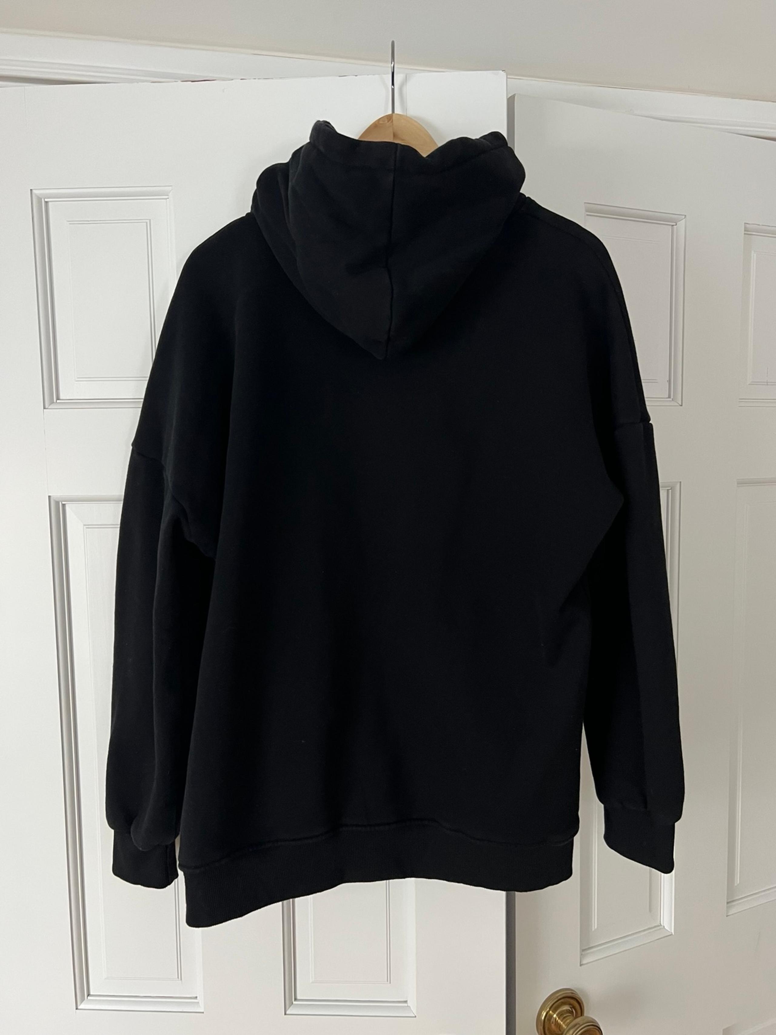 black hoodie