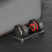 Adjustable Dumbbell Set with Metal Handles for Exercise and Fitness