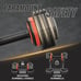 Adjustable Dumbbell Set with Metal Handles for Exercise and Fitness