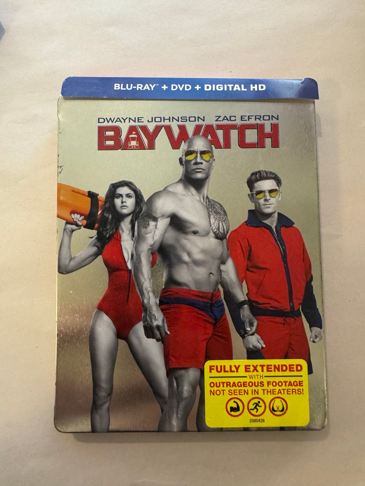 Baywarch steelbook Blu-Ray, DVD