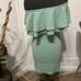 Pinkblush Sage Off Shoulder Fitted Maternity Dress size M