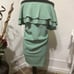 Pinkblush Sage Off Shoulder Fitted Maternity Dress size M