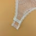 3pcs Bunny Costume Powder Pink Lingerie Set