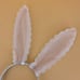 3pcs Bunny Costume Powder Pink Lingerie Set