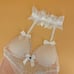 3pcs Bunny Costume Powder Pink Lingerie Set