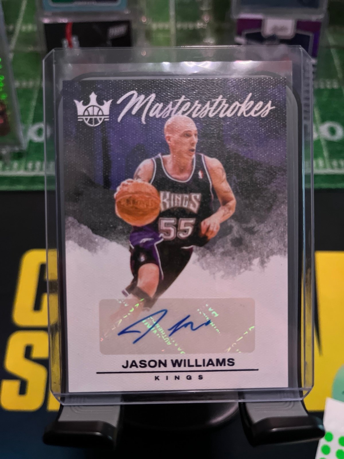 2023-24 Court Kings Jason Williams Masterstrokes Auto /25