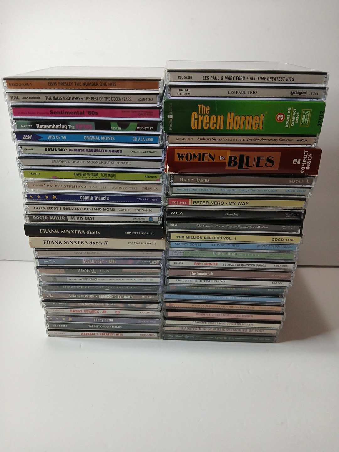 Lot Of 47 Blues Jazz Rockabilly Crooner 1950s Radio Big Band CD Lot