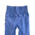 NWT Free People Movement Good Karma High Rise Leggings 7/8 Crop Vintage Blue M/L