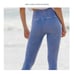 NWT Free People Movement Good Karma High Rise Leggings 7/8 Crop Vintage Blue M/L