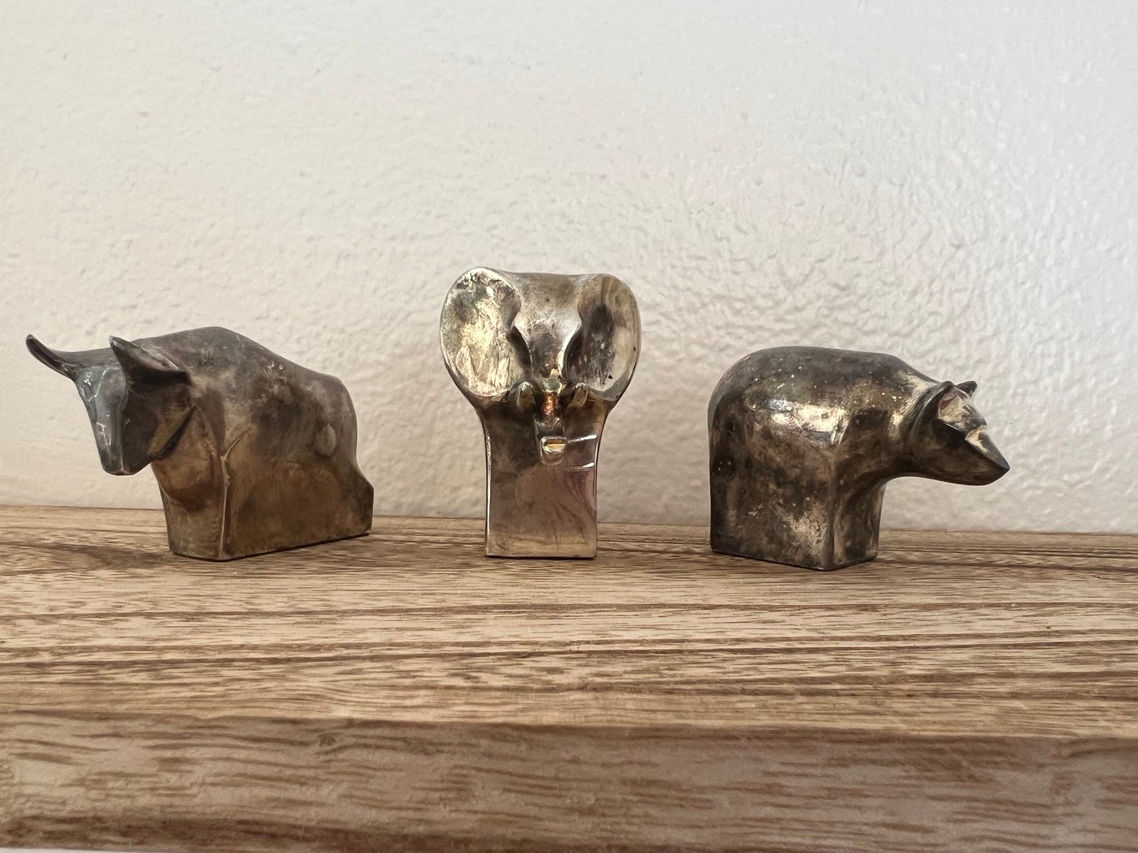 Dansk Silverplated Collectible Paperweights