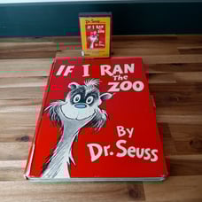 Dr. Seuss If I Ran the Zoo Book and Cassettes