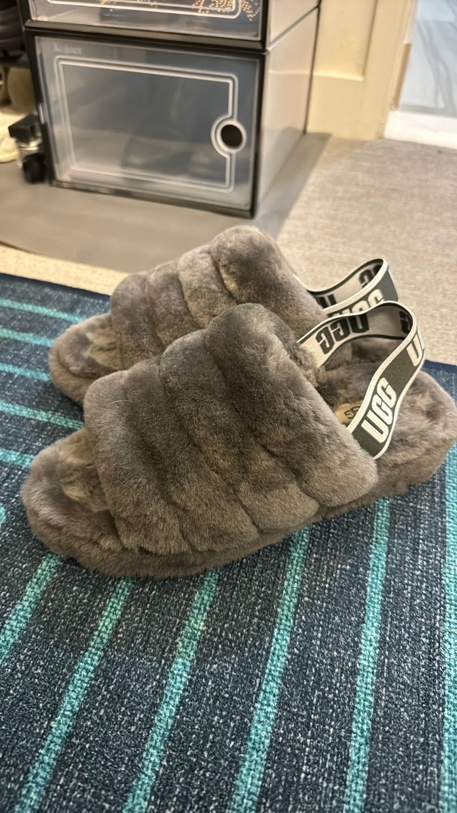 UGG fluff yeah sandals