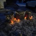 Waterproof Solar Mushroom Lights Outdoor Decor, 8 Modes for Garden.