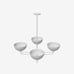 Dome Chandelier White - Threshold™ designed with Studio McGee Retail 220