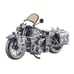 3D Metal Electric Motorcycle Kit - Do It Yourself