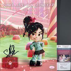Sarah Silverman Signed Disney PIXAR Wreck It Ralph 11x14 Photo Autograph JSA COA