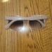 Balenciaga Pink Rose Mauve Blush Creme Gold Rim Sunglasses
