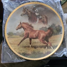 Secretariat-The Final Tribute plate