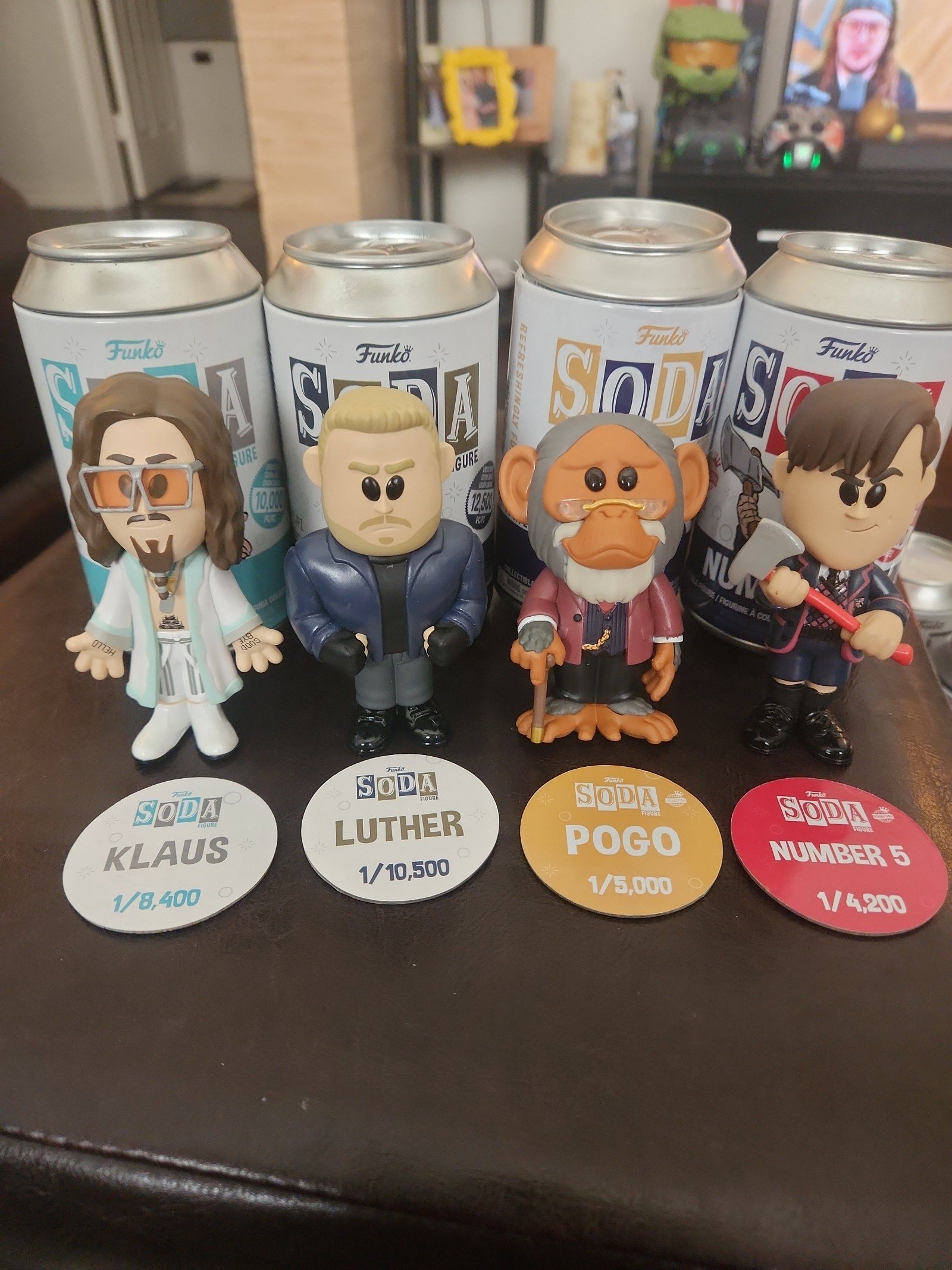 Funko Soda umbrella academy common set