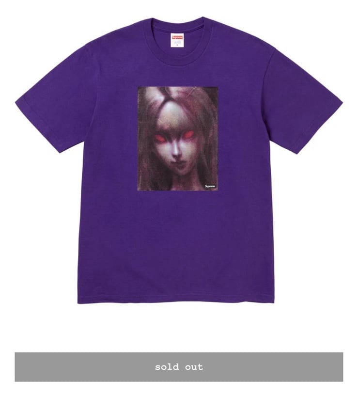 Supreme Red Eyes Tee (Purple)