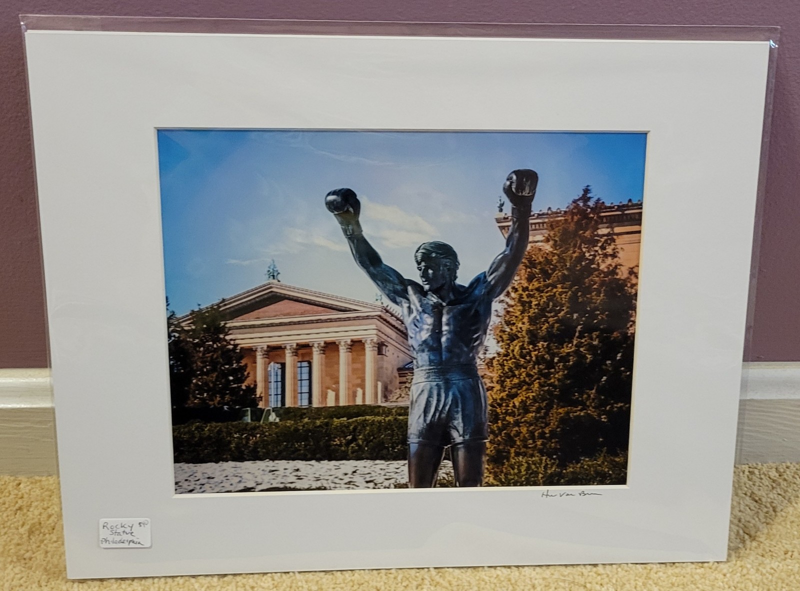 8x10 photo of Rocky