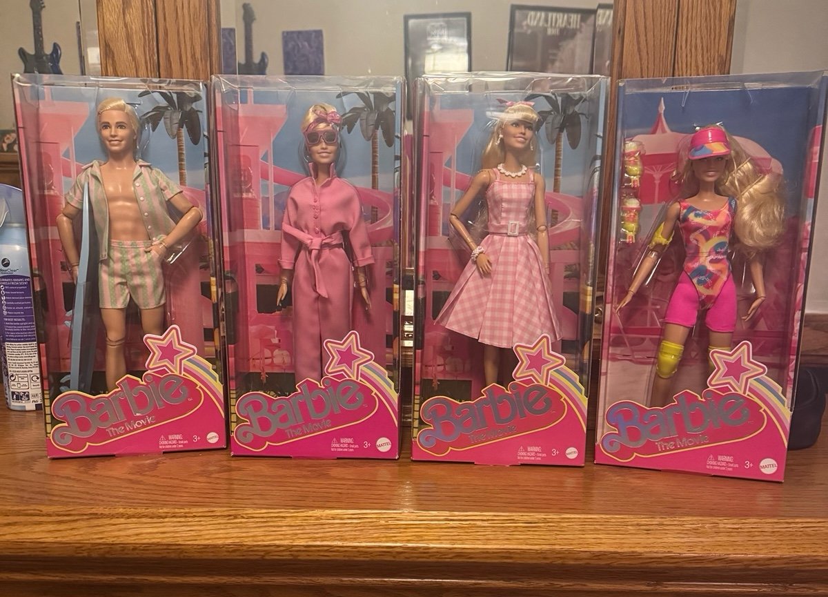 Barbie movie doll lot