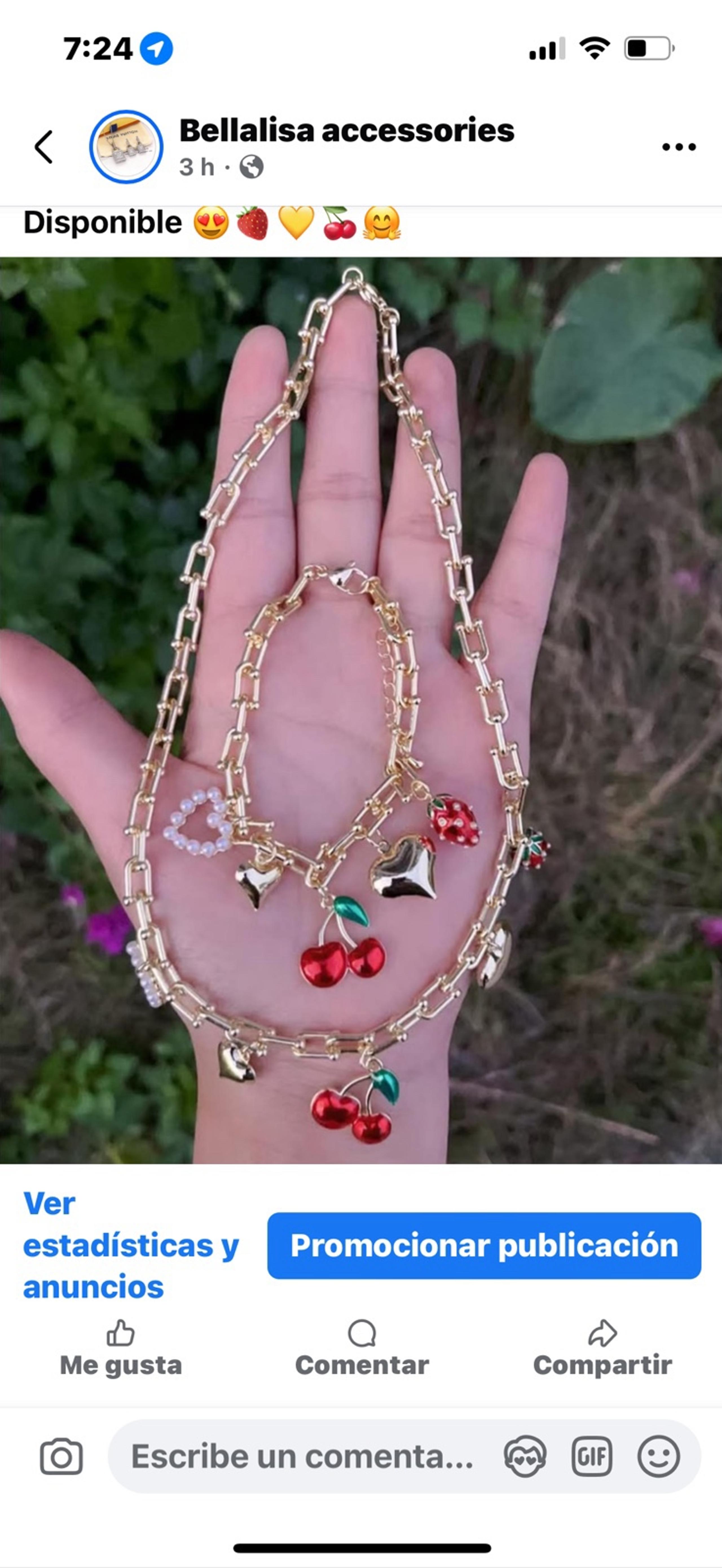 Set de cadena y collar