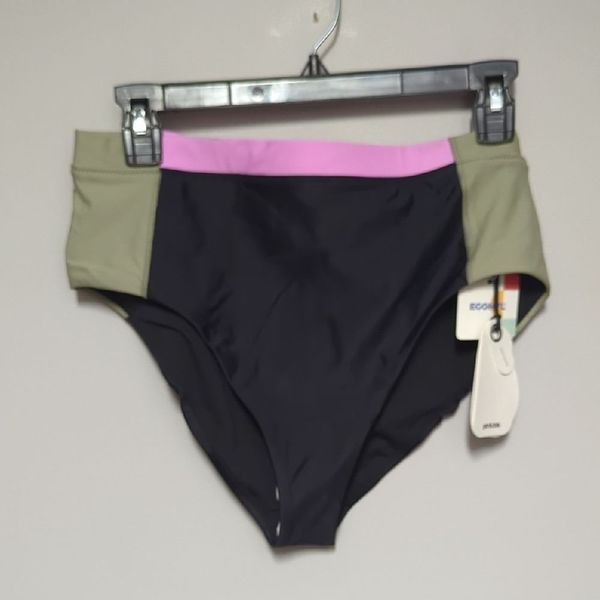 NWT Prana Trendy Colorblock Bikini Bottom