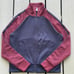 NWT Tory Burch Sport Color-Block Zip Track Jacket Size S Tory Navy/Dark Burgundy