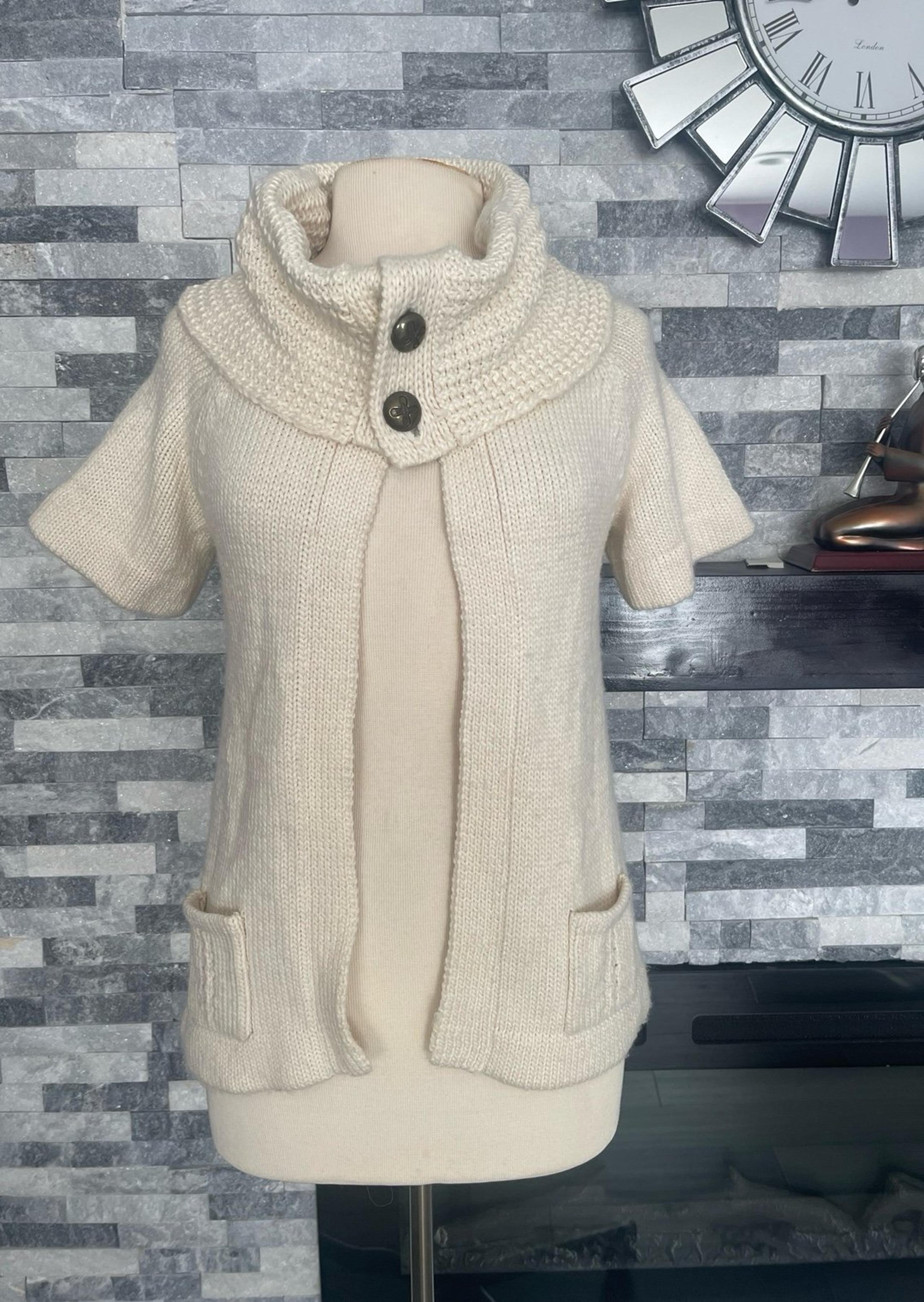 Design History Womens Open Heavyweight Cardigan Sweater Size XS