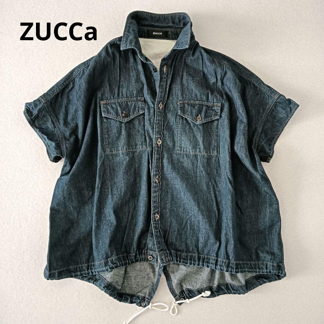 ZUCCa Zucca Indigo Dyed Shirt Jacket M
