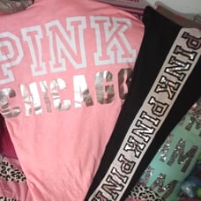 VS PINK HTF RARE SUPERMODEL CHICAGO SET